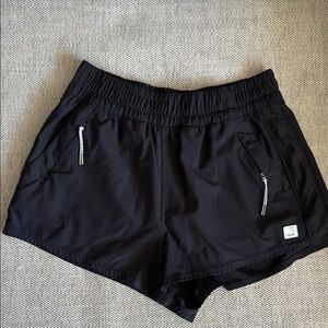 Vuori Women's Black Athletic Shorts